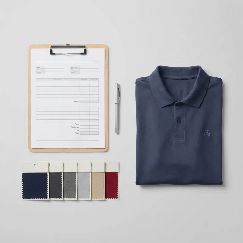 Textil-Briefing Checkliste — Firmenbekleidung professionell bestellen