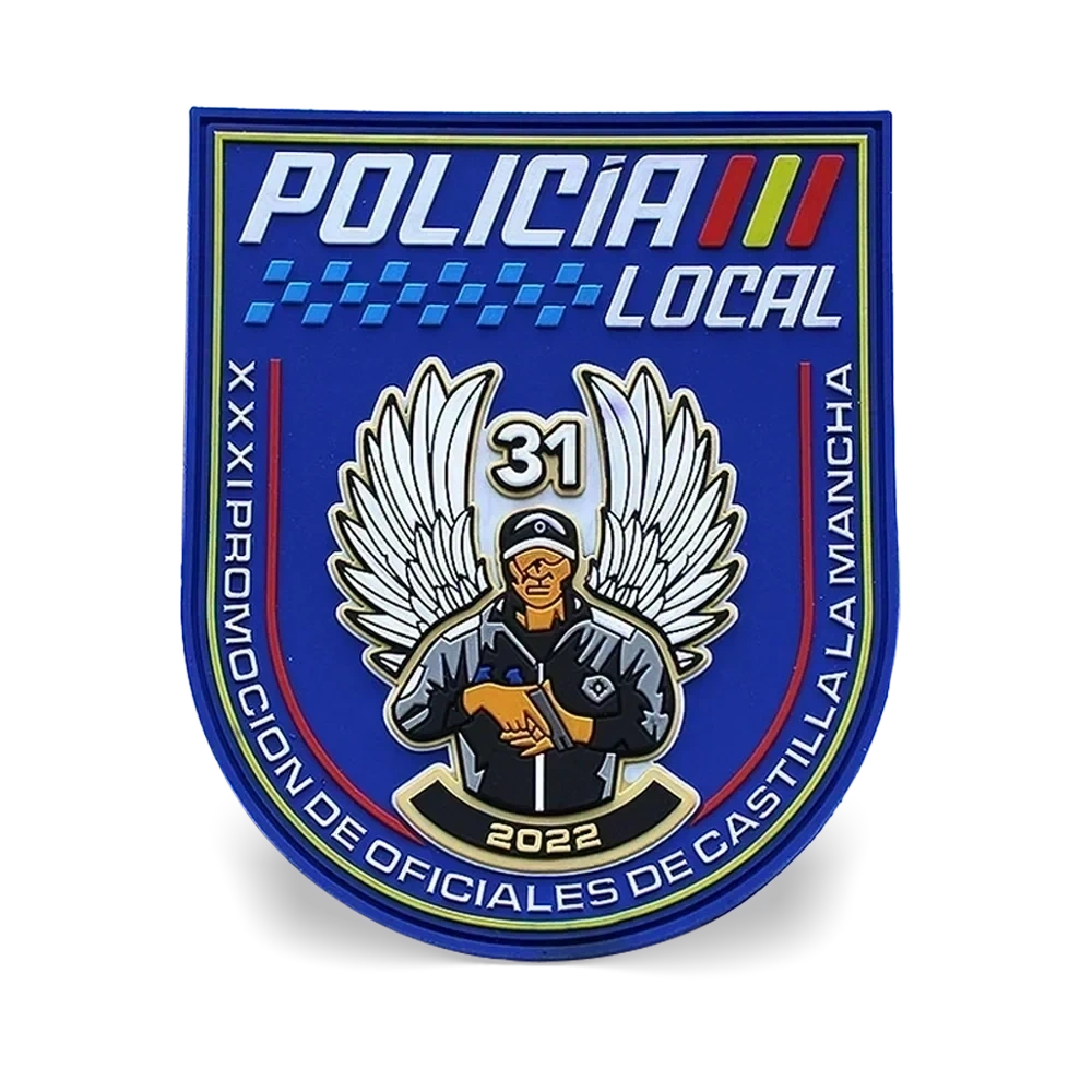 PVC-Patches — Nahaufnahme